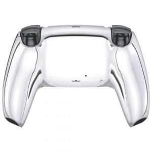 Glossy Chrome Silver Back Shell für PS5 Controller