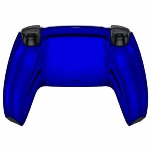 Glossy Chrome Blue Back Shell für PS5 Controller
