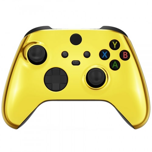 Glossy Chrome Gold Front Shell For Xbox Series XS Controller