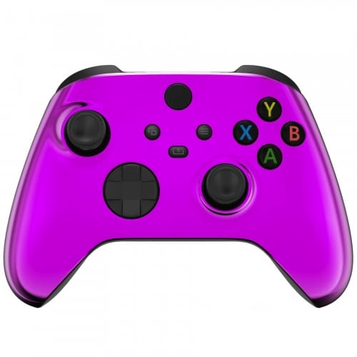 Glossy Chrome Purple Front Shell For Xbox Series XS Controller