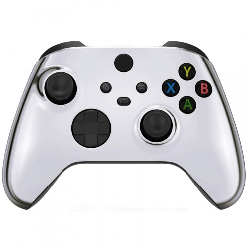 Glossy Chrome Silver Front Shell For Xbox Series XS Controller