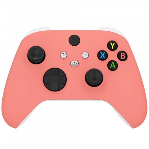 Soft Touch Coral Pink Front Shell For Xbox Series XS Controller