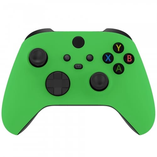 Soft Touch Lime Green Front Shell For Xbox Series XS Controller