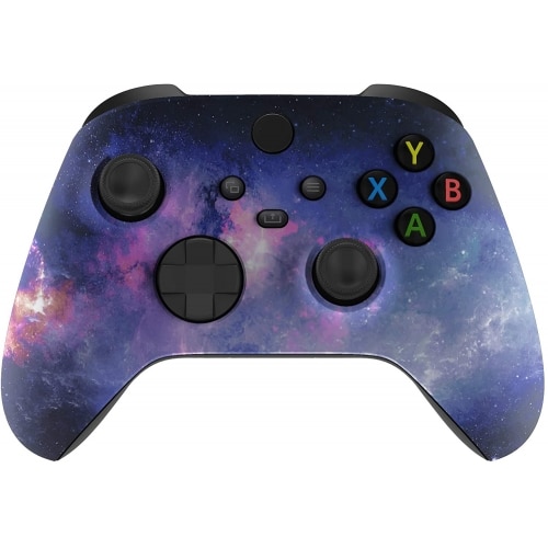 Soft Touch Purple Galaxy Front Shell For Xbox Series XS Controller
