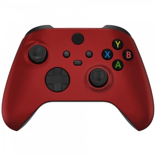 Soft Touch Vampire Red Front Shell For Xbox Series XS Controller